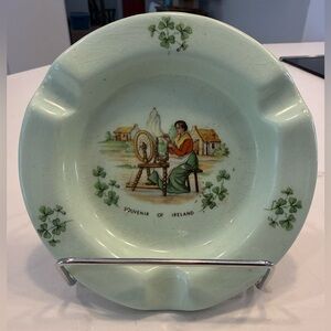 Vintage Carrigaline Pottery Ashtray – Souvenir of Ireland 🍀